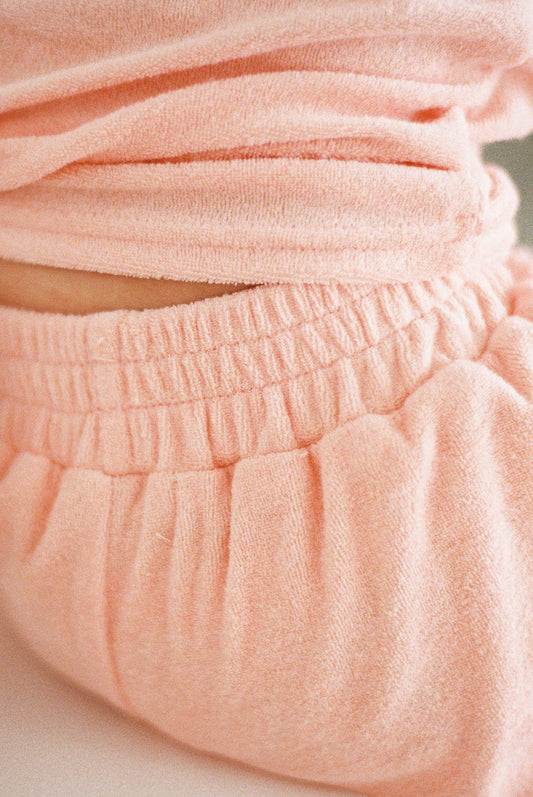 Terry Shorts - Peach